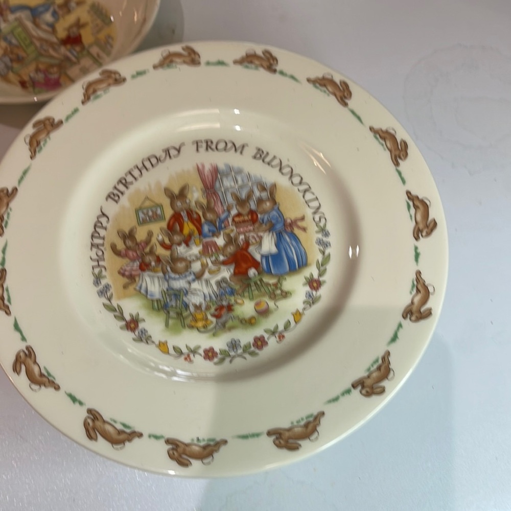 Bunny kin’s plate